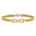 Leslie's 14K Polished Fancy Link Bracelet - Image 3