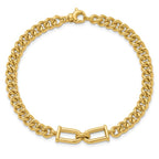 Leslie's 14K Polished Fancy Link Bracelet - Image 4