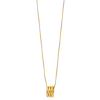 Leslie's 14K Polished Oval Links with 2in ext. Necklace - Image 2