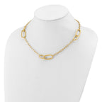 Leslie's 14K Polished Fancy Link Necklace - Image 3