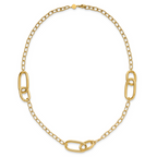 Leslie's 14K Polished Fancy Link Necklace - Image 4