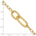 Leslie's 14K Polished Fancy Link Bracelet - Image 5