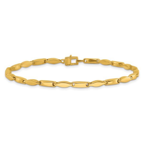 Leslie's 14K Polished Fancy Link Bracelet - Image 3