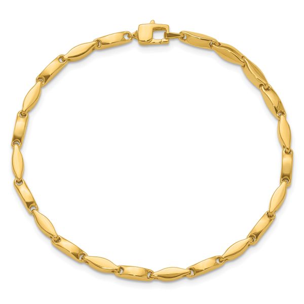 Leslie's 14K Polished Fancy Link Bracelet - Image 4