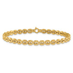 Leslie's 14K Polished Fancy Link Bracelet - Image 3