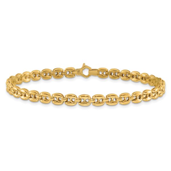 Leslie's 14K Polished Fancy Link Bracelet - Image 3