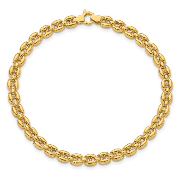Leslie's 14K Polished Fancy Link Bracelet - Image 4
