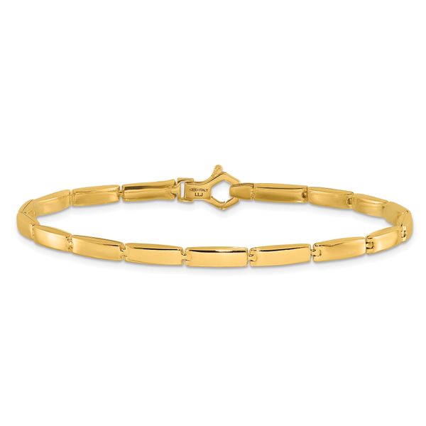 Leslie's 14K Polished Fancy Link Bracelet - Image 3