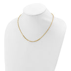 Leslie's 14K Polished and Diamond-cut with 1in ext. Necklace - Image 3