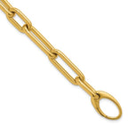 Leslie's 14K Polished Link Bracelet