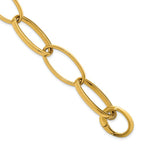 Leslie's 14K Polished Link Bracelet