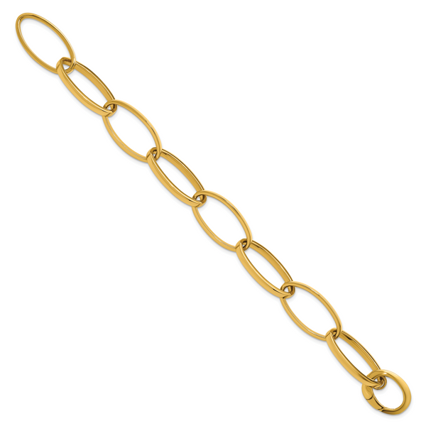 Leslie's 14K Polished Link Bracelet - Image 2