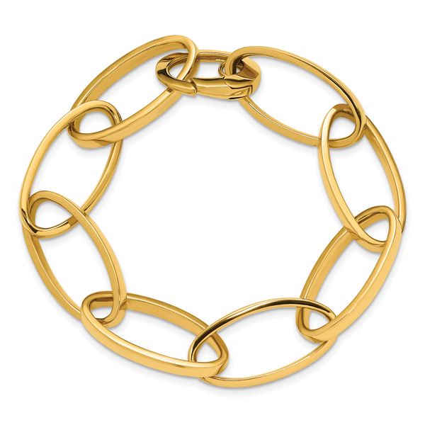 Leslie's 14K Polished Link Bracelet - Image 4