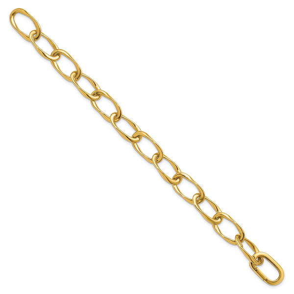 Leslie's 14K Polished Link Bracelet - Image 2