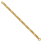 Leslie's 14K Polished Fancy Link Bracelet - Image 2