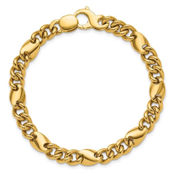 Leslie's 14K Polished Fancy Link Bracelet - Image 4