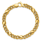 Leslie's 14K Polished Fancy Link Bracelet - Image 4