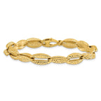 Leslie's 14K Polished Fancy Link Bracelet - Image 3