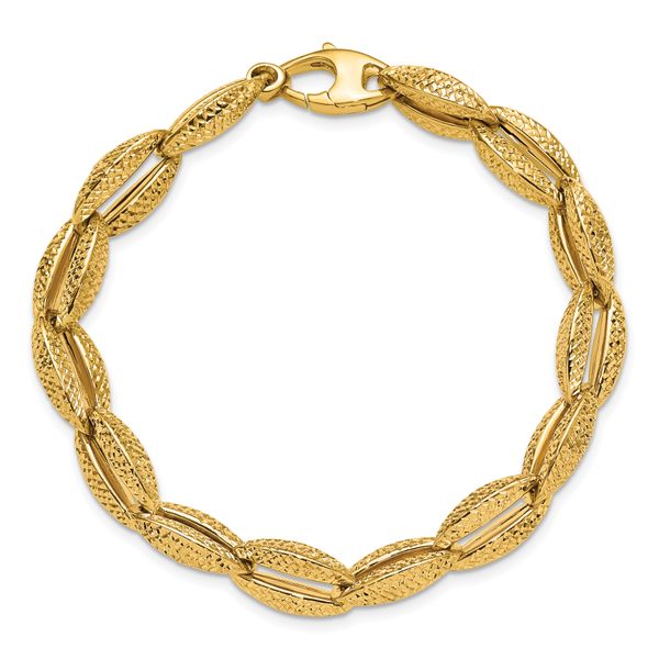 Leslie's 14K Polished Fancy Link Bracelet - Image 4