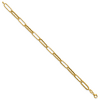 Leslie's 14K Polished Fancy Link Bracelet - Image 2