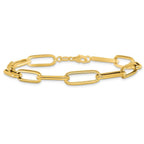 Leslie's 14K Polished Fancy Link Bracelet - Image 3