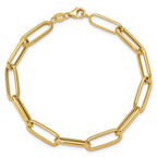 Leslie's 14K Polished Fancy Link Bracelet - Image 4