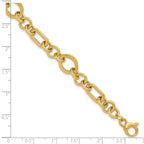 Leslie's 14K Polished Fancy Link Bracelet - Image 5