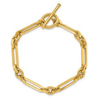 Leslie's 14K Polished Fancy Link Toggle Bracelet - Image 4
