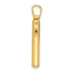 Leslie's 14K Polished Cross Pendant - Image 2