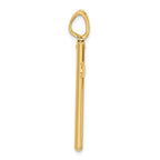 Leslie's 14K Polished Cross Pendant - Image 2