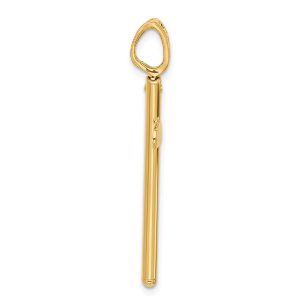 Leslie's 14K Polished Cross Pendant - Image 2