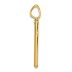Leslie's 14K Polished Cross Pendant - Image 2