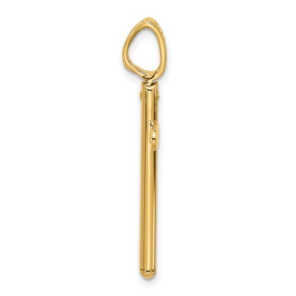 Leslie's 14K Polished Cross Pendant - Image 2
