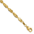 Leslie's 14K Polished Fancy Link Bracelet
