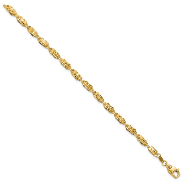 Leslie's 14K Polished Fancy Link Bracelet - Image 2