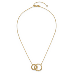 Leslie's 14K Polished and Diamond-cut Circles w/2in ext. Necklace - Image 4