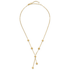 Leslie's 14K Polished and Diamond-cut Disc Design w/2in ext. Necklace - Image 4