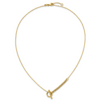 Leslie's 14K Polished Drop Toggle w/1in ext. Necklace - Image 4