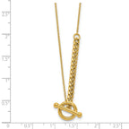 Leslie's 14K Polished Drop Toggle w/1in ext. Necklace - Image 5