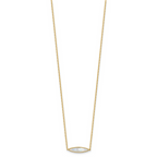 Leslie's 14K Polished Mother of Pearl w/1in ext. Necklace - Image 2