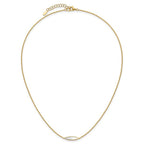 Leslie's 14K Polished Mother of Pearl w/1in ext. Necklace - Image 4