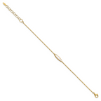 Leslie's 14K Polished Mother of Pearl w/1in ext. Bracelet - Image 2