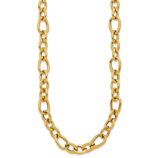 Leslie's 14K Polished Fancy Link Necklace - Image 2