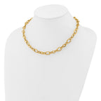 Leslie's 14K Polished Fancy Link Necklace - Image 3