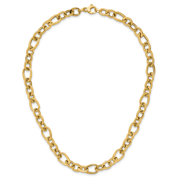 Leslie's 14K Polished Fancy Link Necklace - Image 4