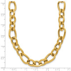 Leslie's 14K Polished Fancy Link Necklace - Image 5