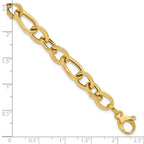 Leslie's 14K Polished Fancy Link Bracelet - Image 5