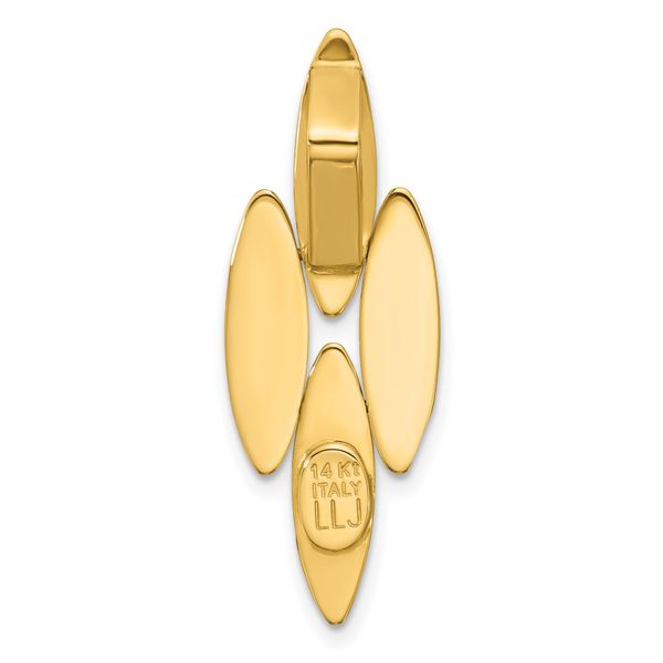 Leslie's 14K Polished Fancy Pendant - Image 3