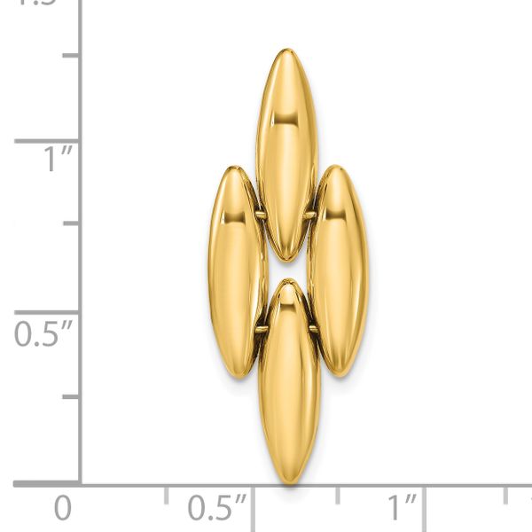 Leslie's 14K Polished Fancy Pendant - Image 5