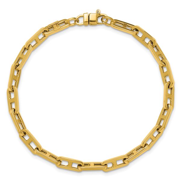 Leslie's 14K Polished Fancy Link Bracelet - Image 4